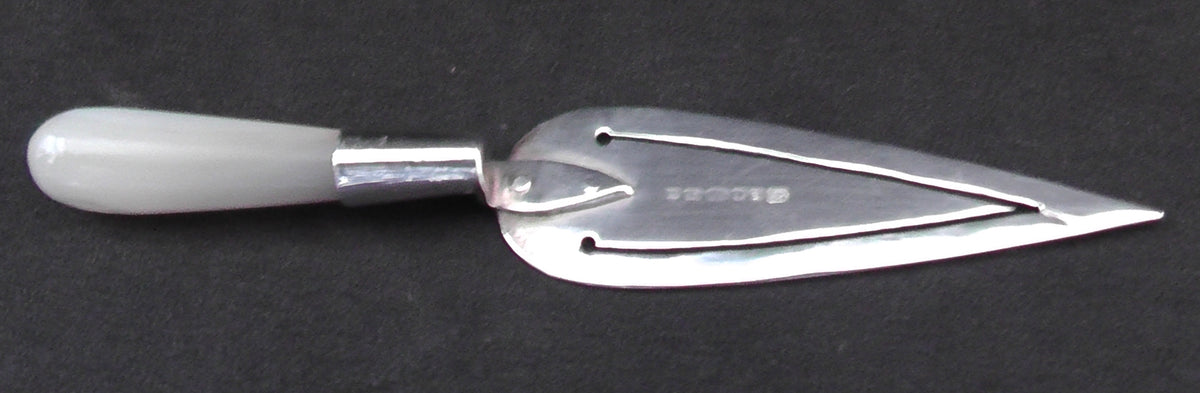 Solid Silver Trowel Bookmark
