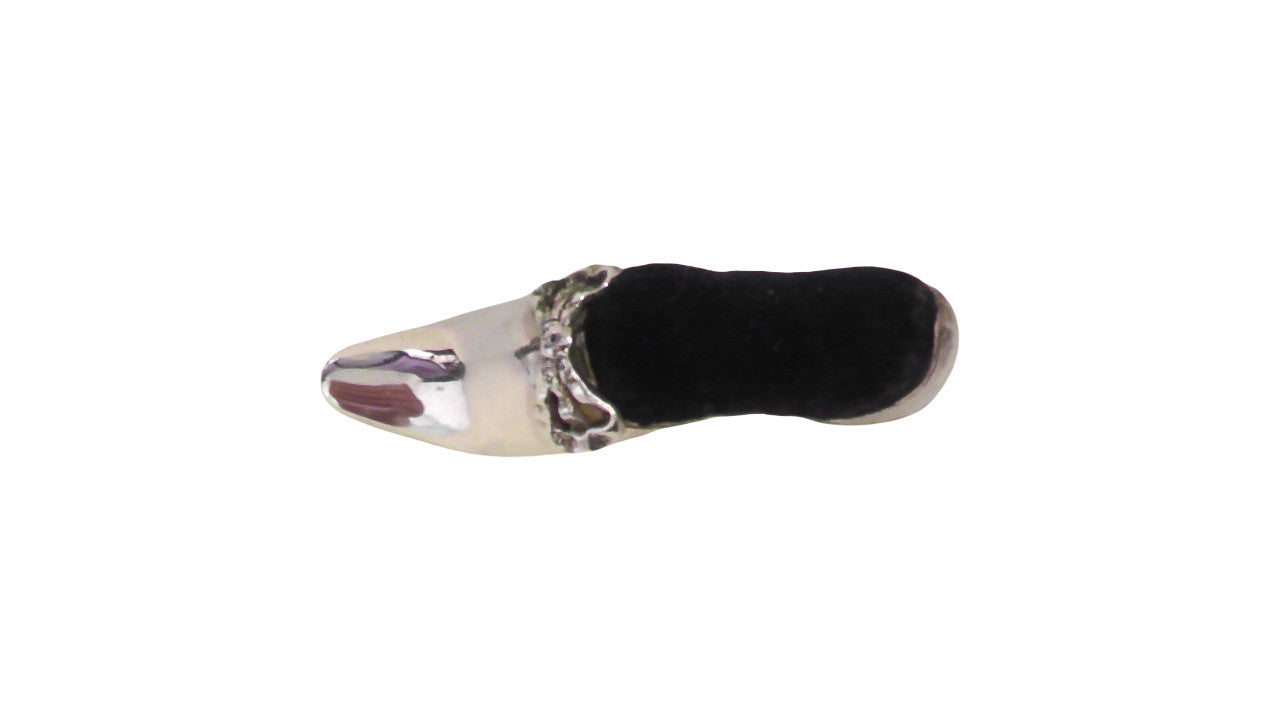 Antique Solid Silver Shoe Pin Cushion by Adie & Lovekin dates 1891