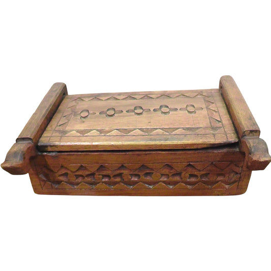 Vintage Folk Art Box
