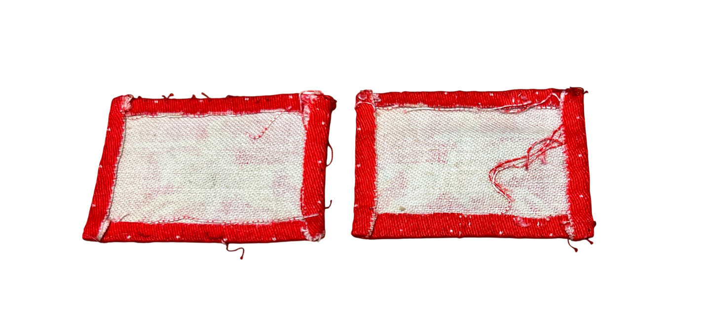 Pair of WW2 British 8th Corps Formation Badges