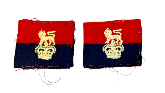 Pair of Post WW2 War Office Controlled Units Formation Patch