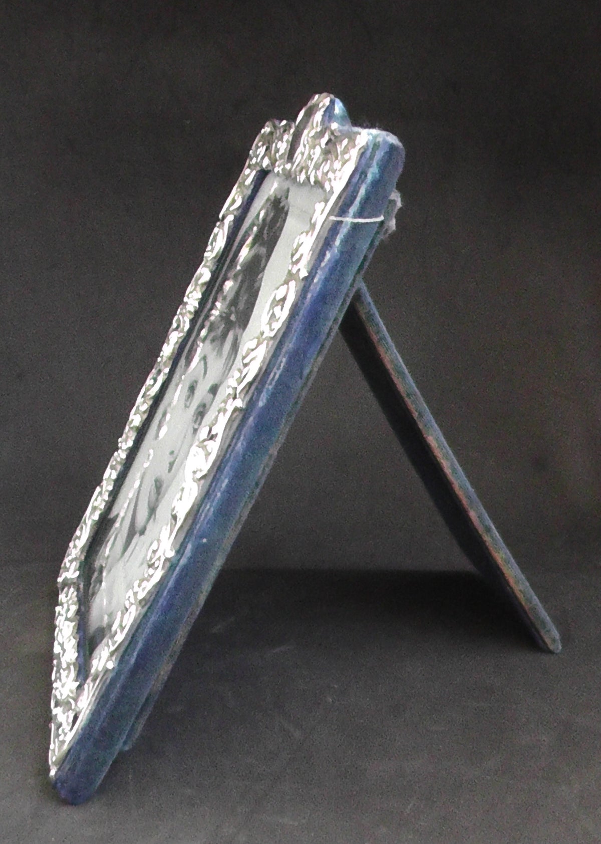 Solid Silver Art Nouveau Photo/Picture Frame Chester 1900 - 18.5cm x 13cm