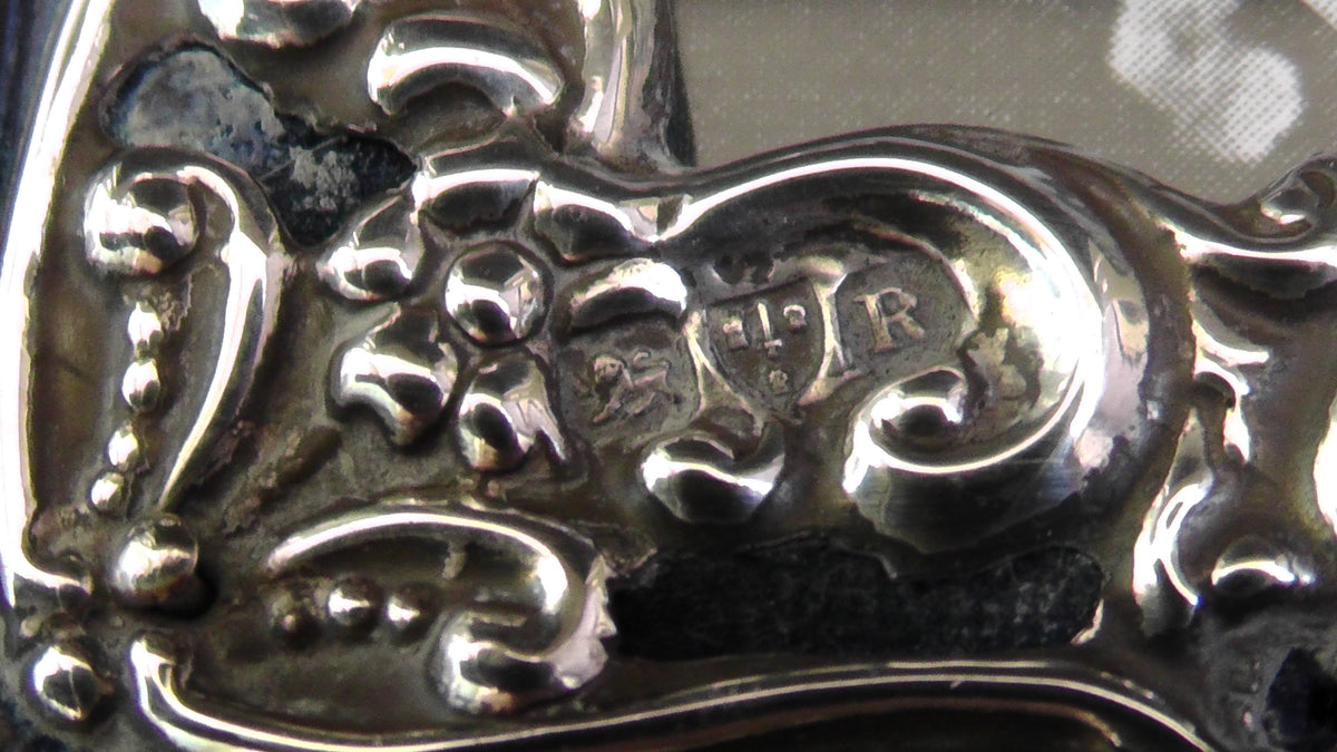 Solid Silver Art Nouveau Photo/Picture Frame Chester 1900 - 18.5cm x 13cm