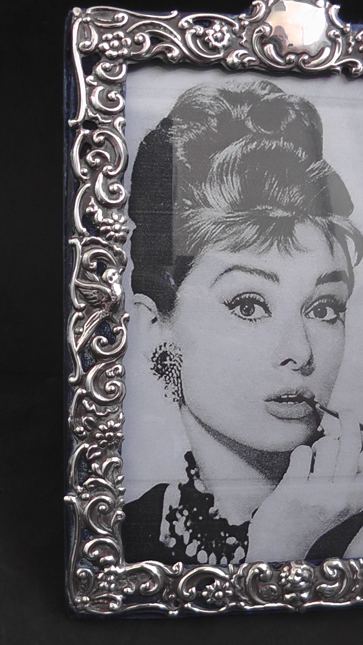 Solid Silver Art Nouveau Photo/Picture Frame Chester 1900 - 18.5cm x 13cm
