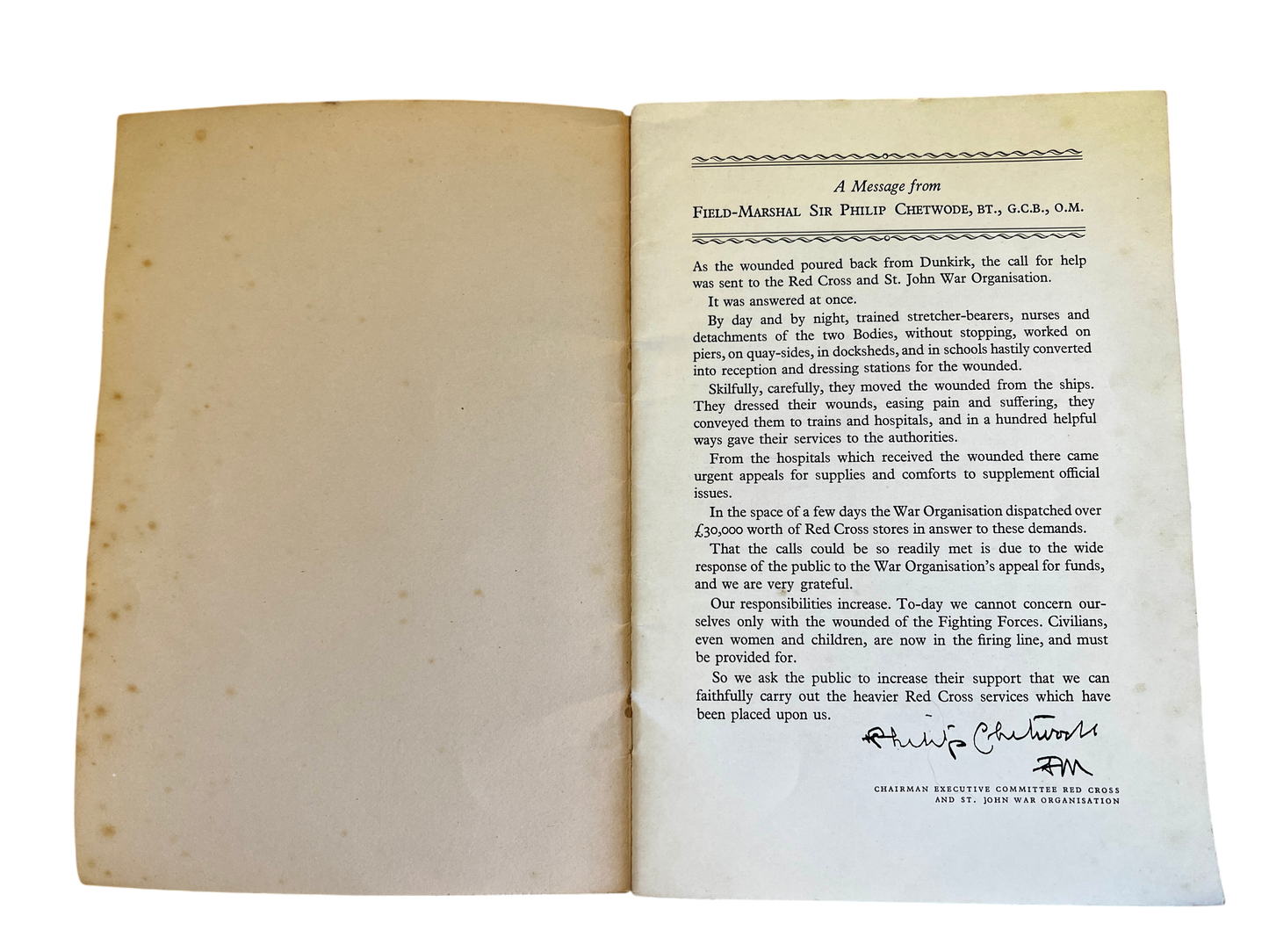 Rare 1st Edition "Home From Dunkirk": A Photographic Record In Aid Of The British Red Cross - 1940