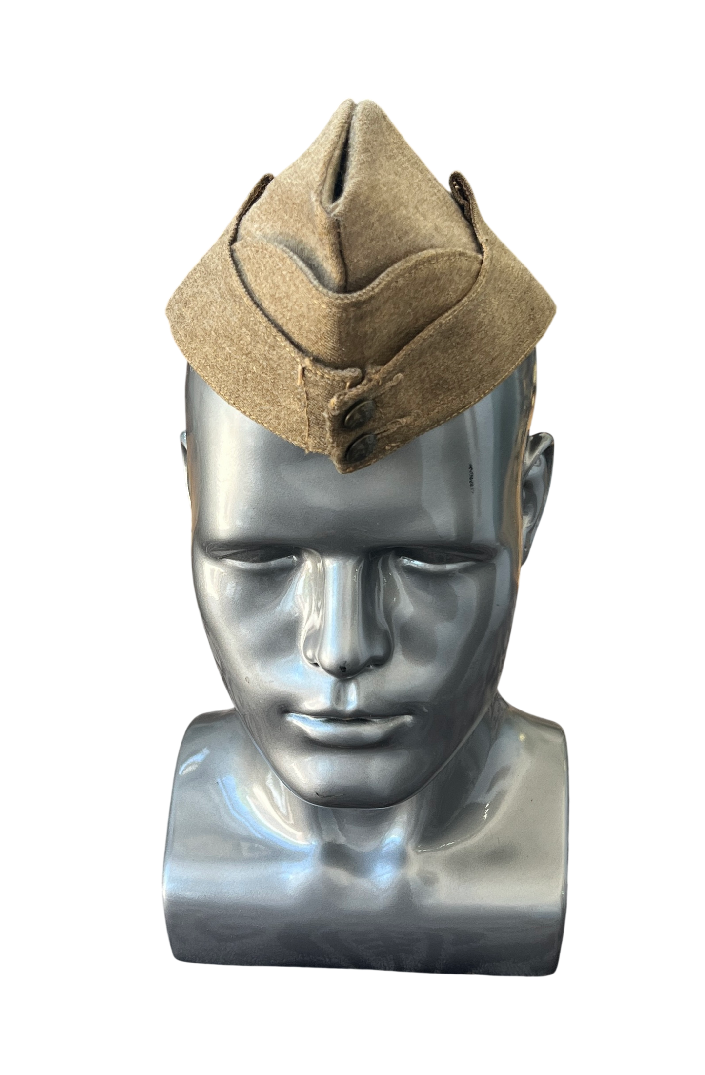 Rare Large Size WW2 British Army O.Rs Field Service Cap – 1943 Dated