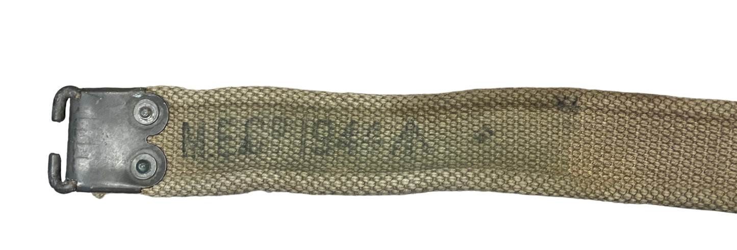 Original WW2 British Army Pattern 1937 Bren Light Machine Gun (LMG) Webbing Sling – M.E.Co. 1944