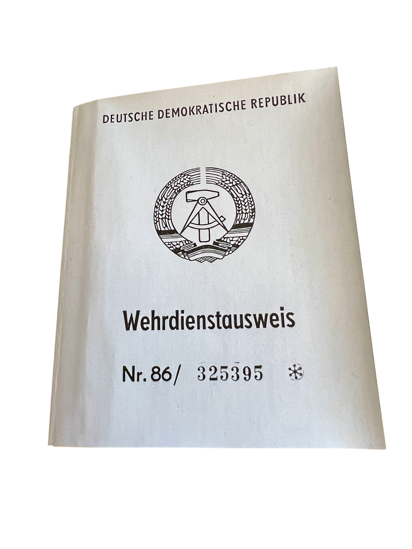 Cold War Era Blank/Un-issued East German NVA ID Card and Dog Tags
