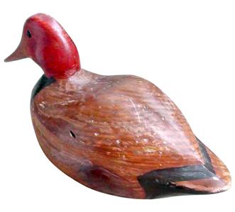 Vintage Wooden Duck Decoy