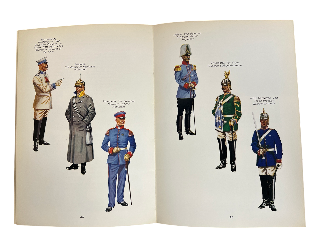 Cuirassiers and Heavy Cavalry: Dress Uniforms of the German Imperial Cavalry, 1900-1914 by D. S. V. Fosten