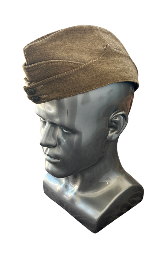 Rare Large Size WW2 British Army O.Rs Field Service Cap – 1943 Dated