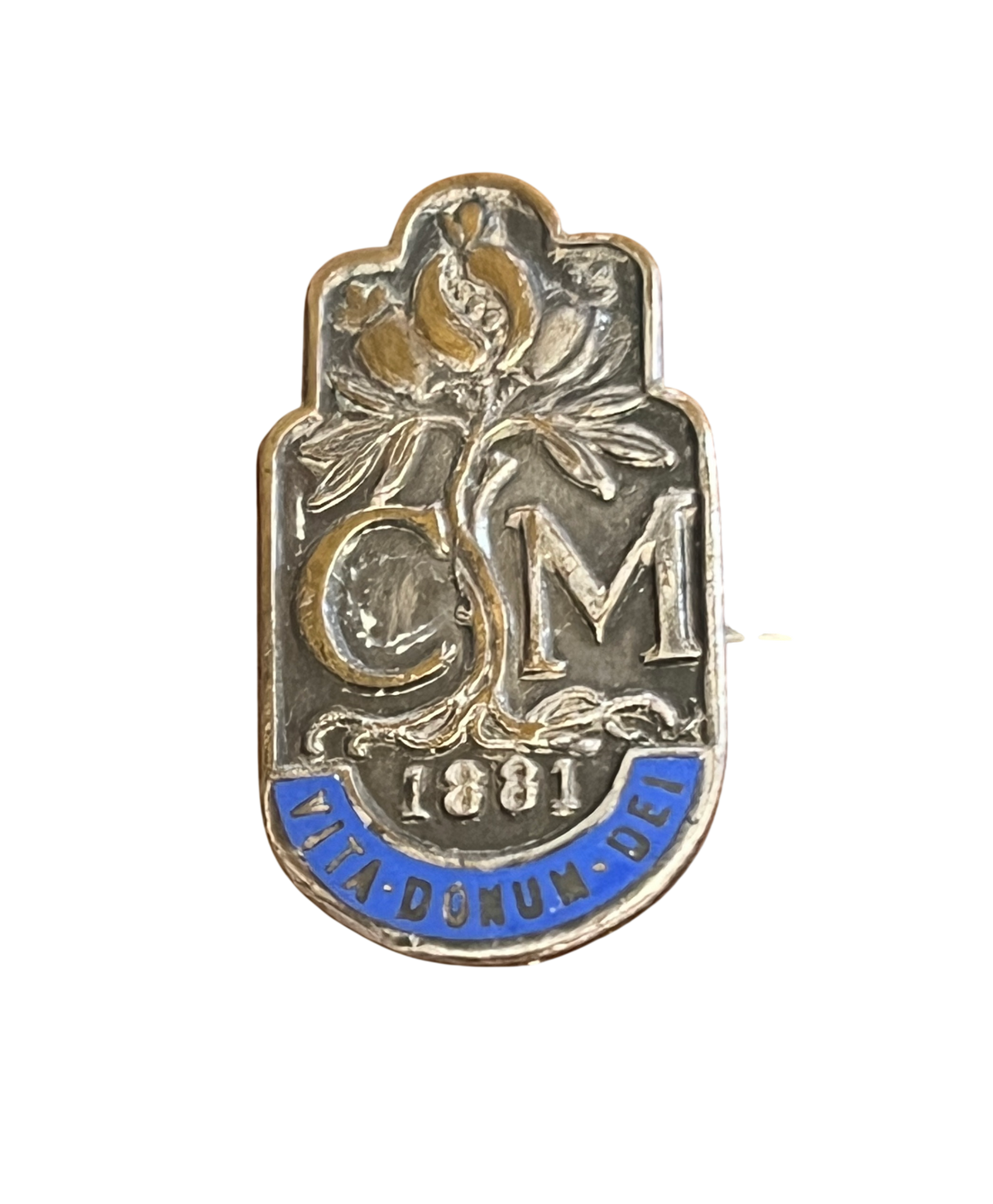 Vintage College of Midwives Union Pin Badge – 1940s Era