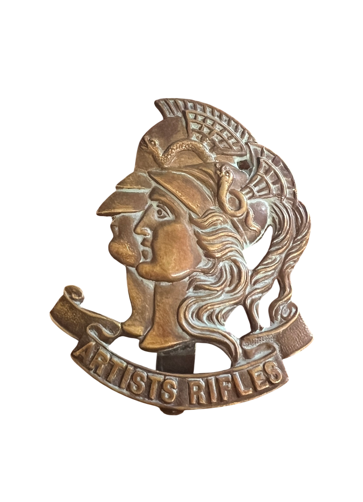 WWI 28th (County of London) Battalion, The London Regiment (Artists Rifles) Cap Badge