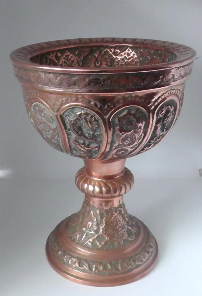Victorian Aesthetic/Arts and Crafts Copper Travelling Font