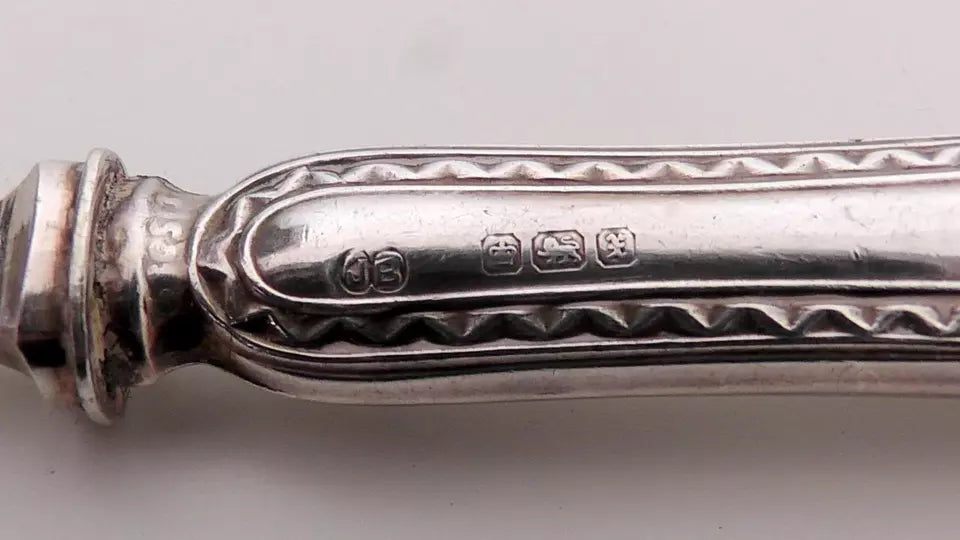 Silver Handled Bread Fork dates 1915 - John Biggin Ltd