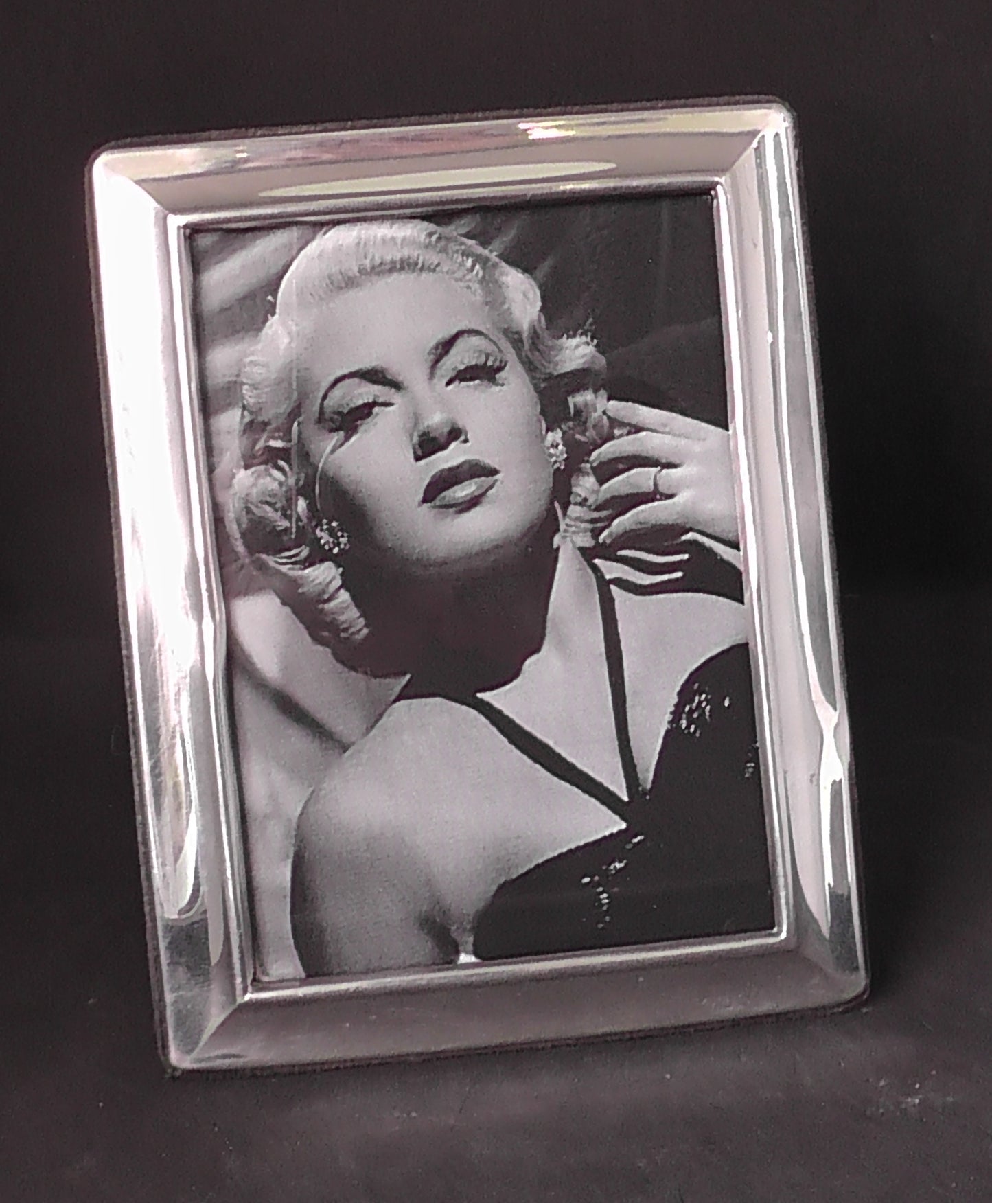 Solid Silver Photo/Picture Frame Size 6" x.4.5" inches