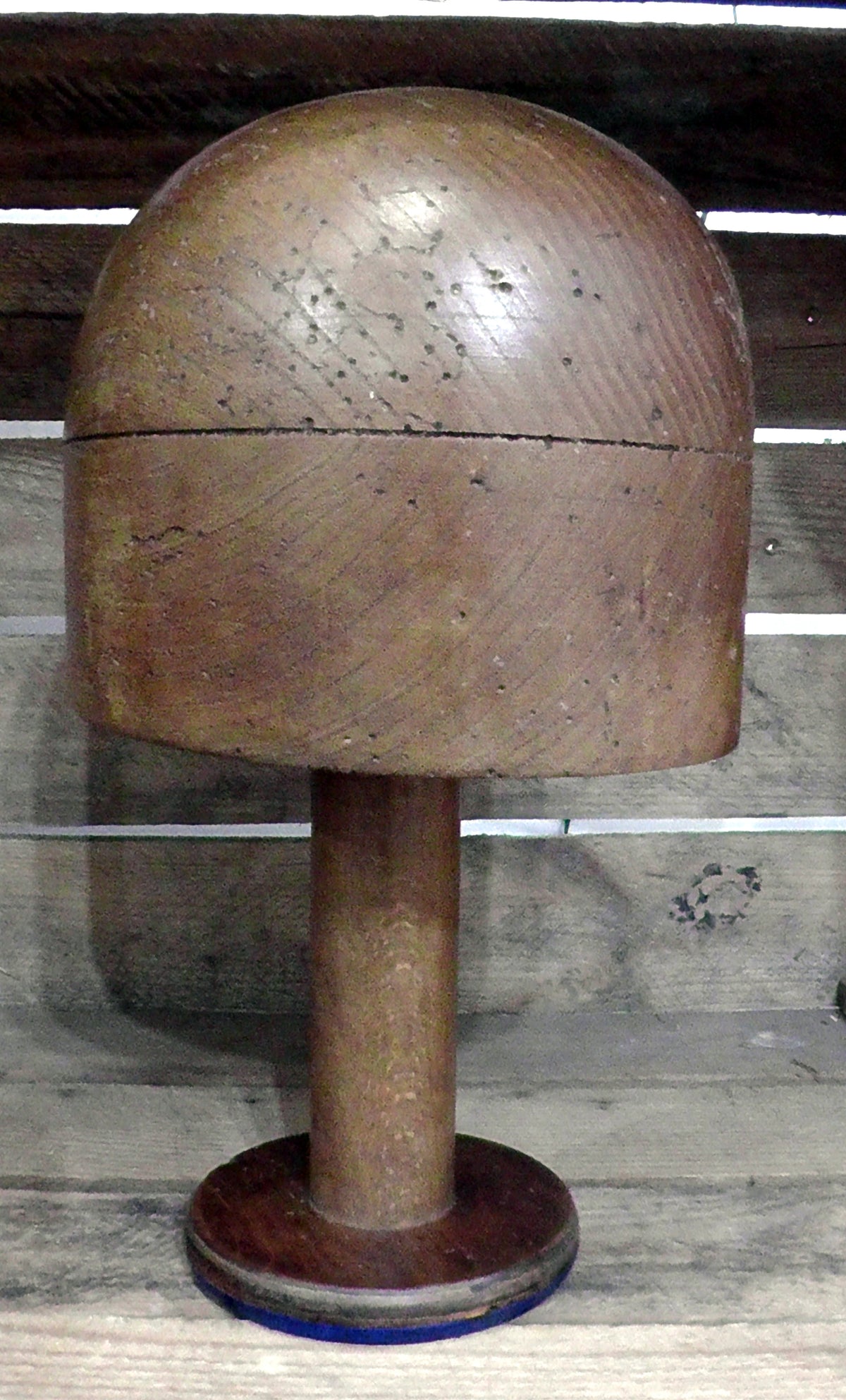 Antique Milliners Hat Mould Block/Haberdashery Shop Display