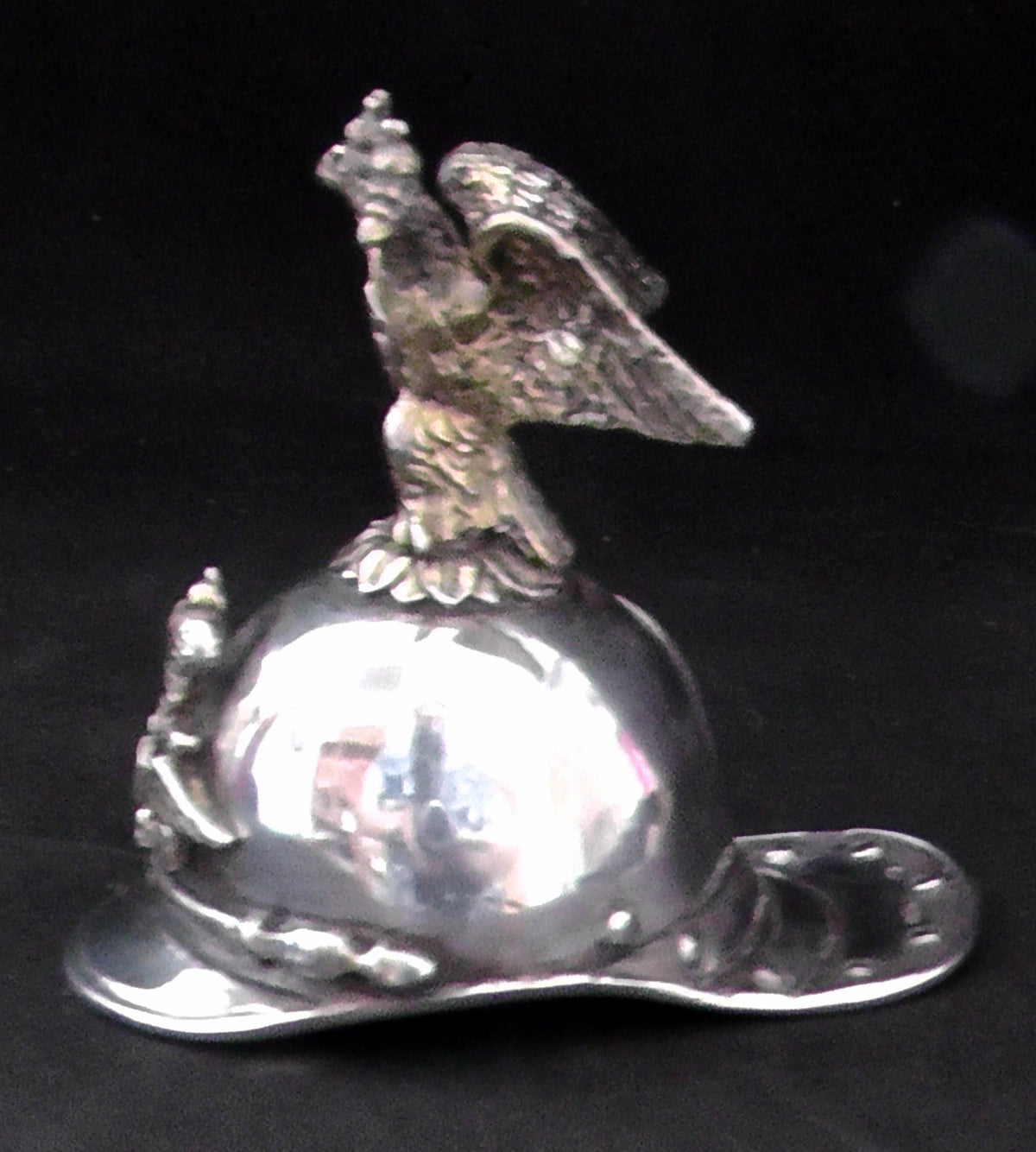 Imperial Russian Silver Vodka Cup in the form of a Helmet