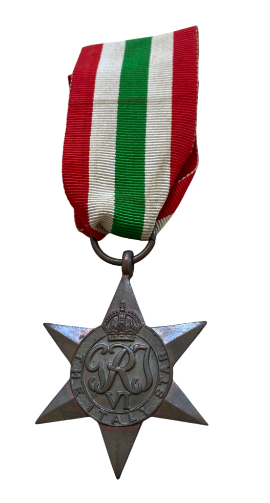Original WW2 Italy Star Medal