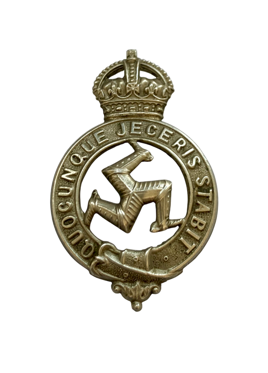Isle of Man Constabulary Cap Badge - King's Crown