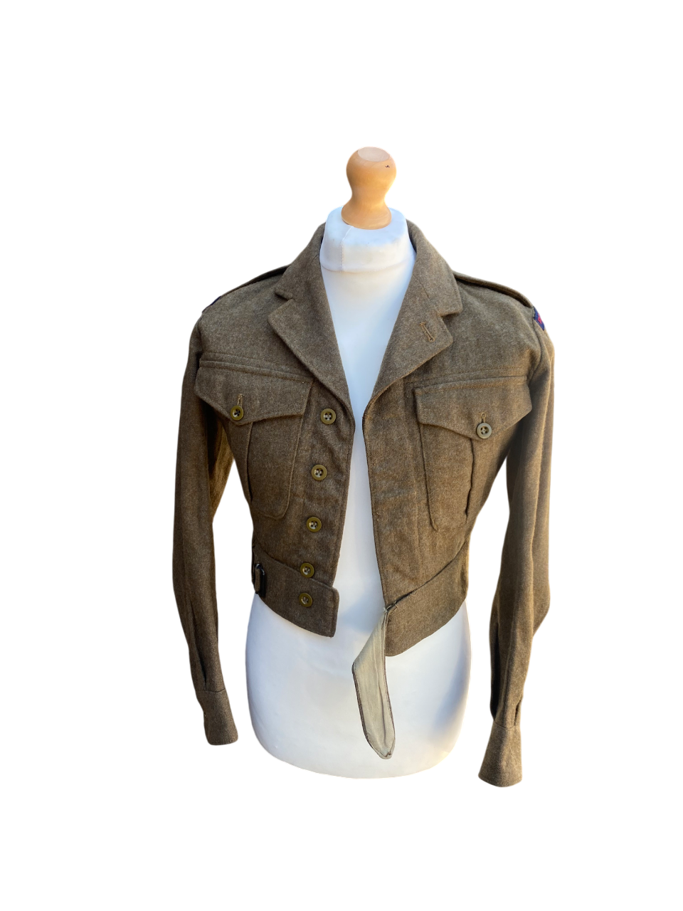 British 1949 Pattern Royal Artillery Battle Dress Jacket Dated 1955