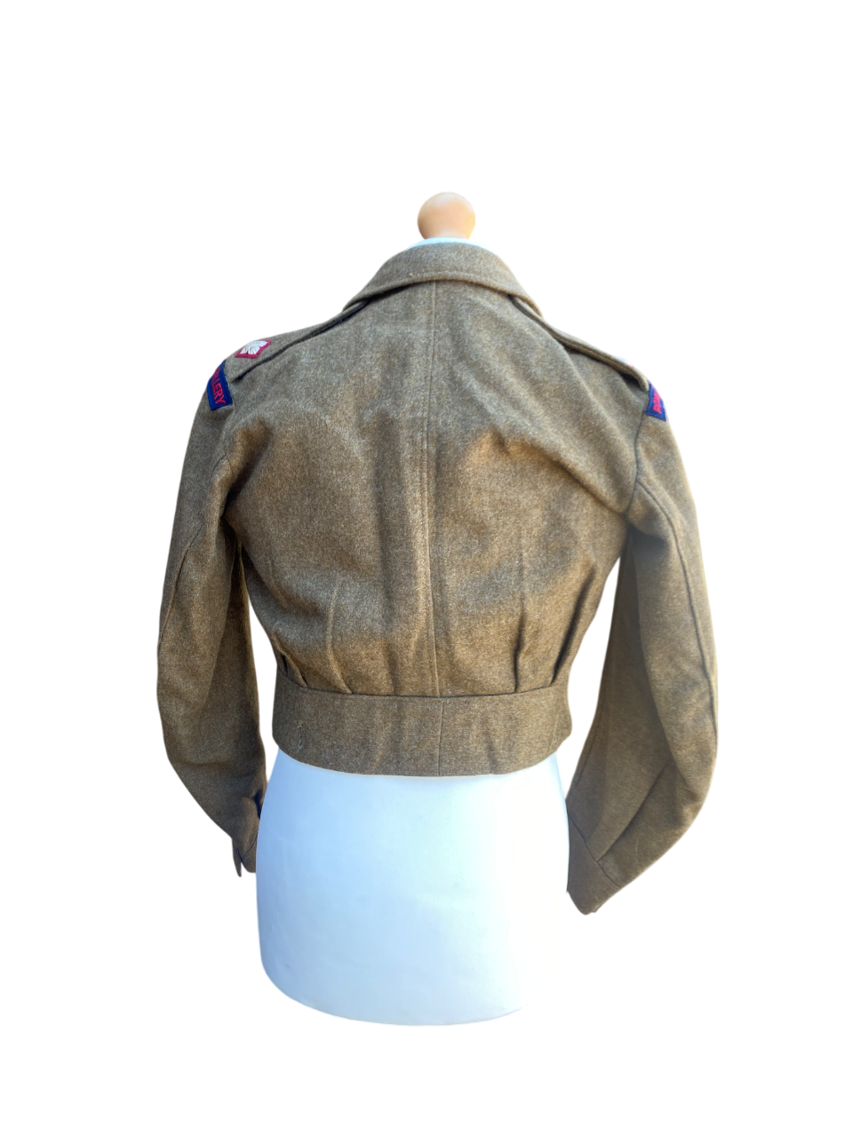 British 1949 Pattern Royal Artillery Battle Dress Jacket Dated 1955