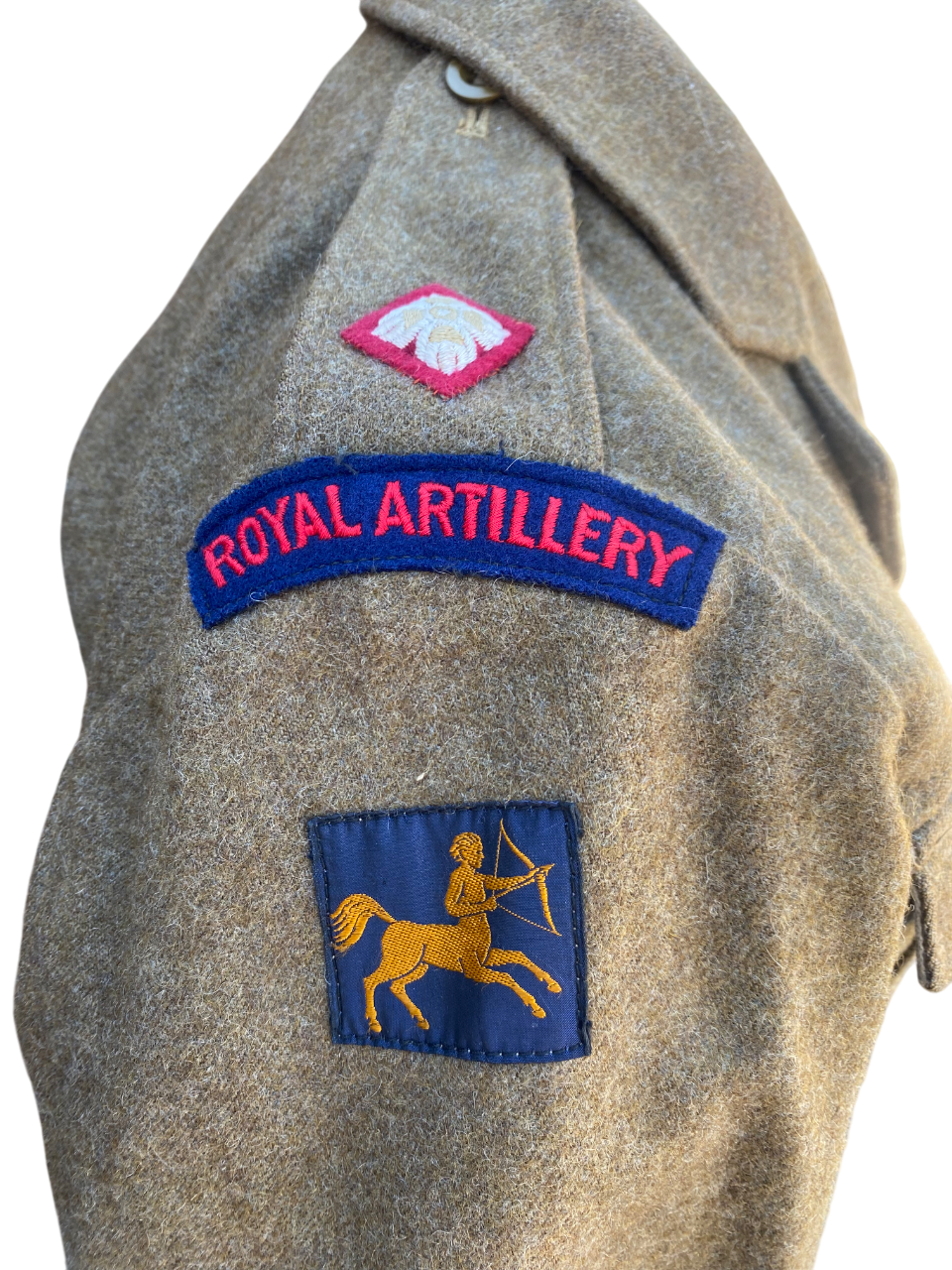 British 1949 Pattern Royal Artillery Battle Dress Jacket Dated 1955