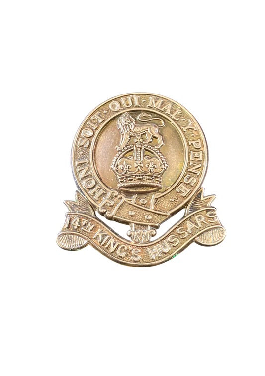 WW1 14th King’s Hussars Cap Badge