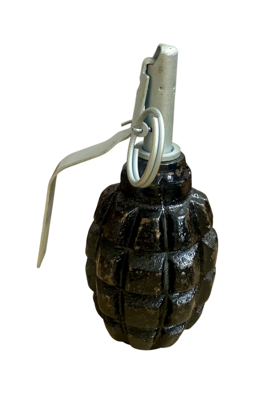 Inert Cold-War Era Soviet F1 Hand Grenade