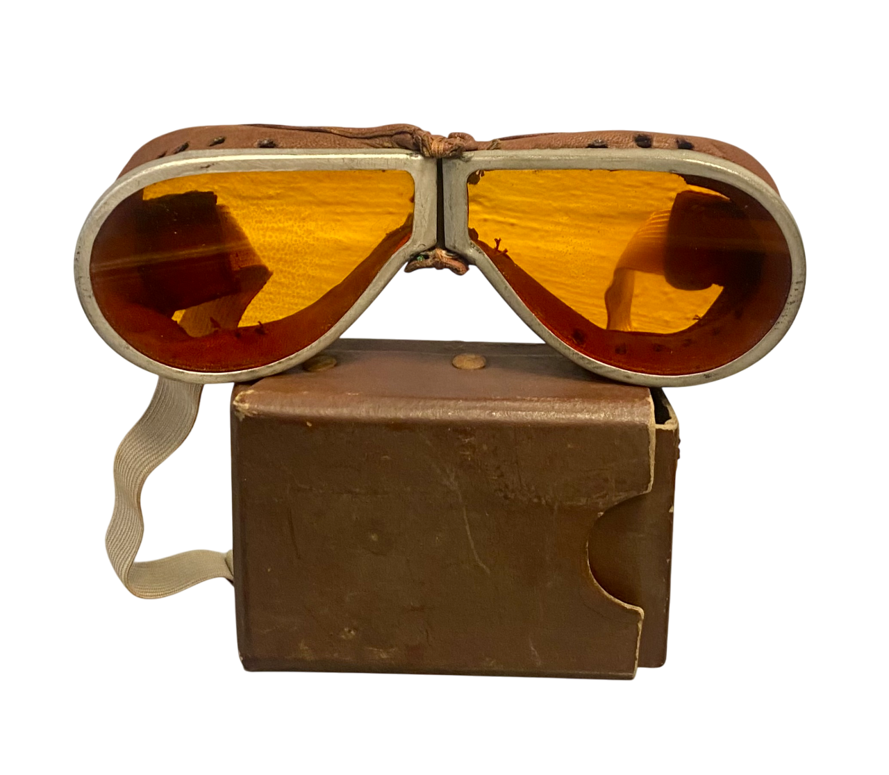 WW2 British Army Tinted MT Goggles in Original Box