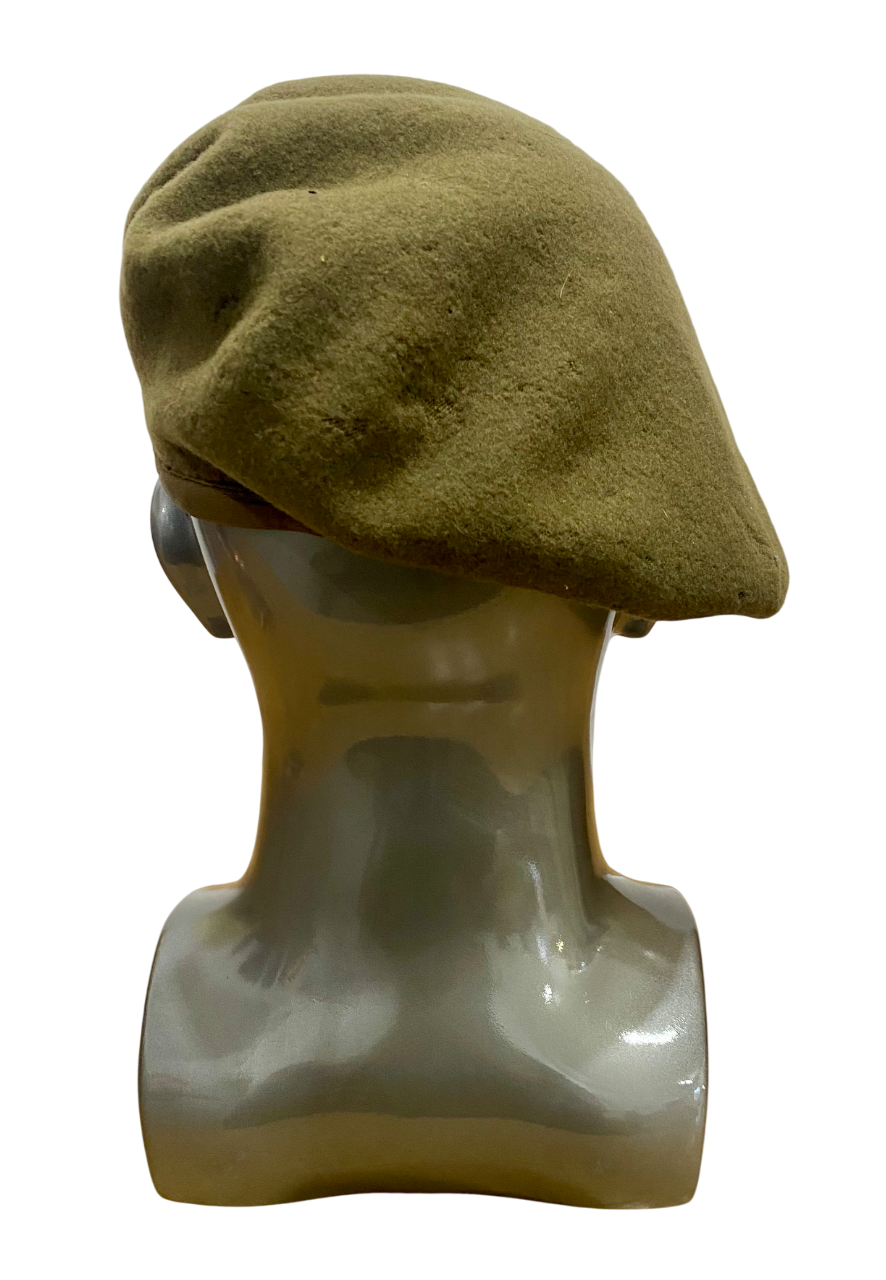 Original WW2 Wool Beret, Sand Coloured, Dated 1943