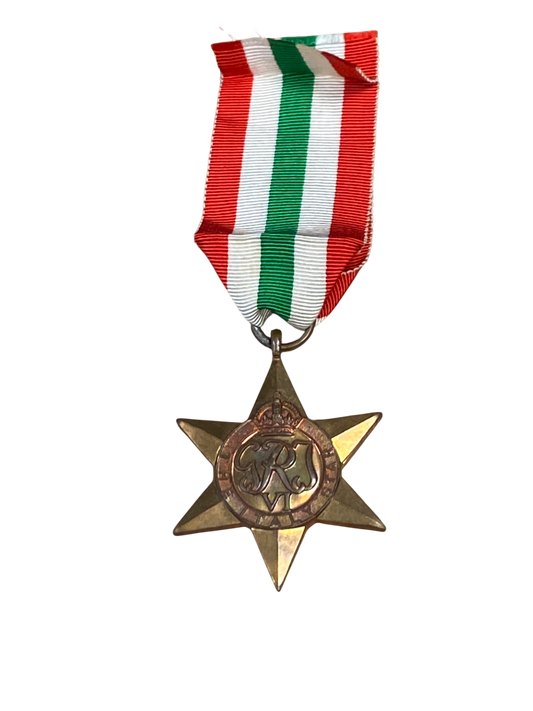 Original WW2 Italy Star Medal
