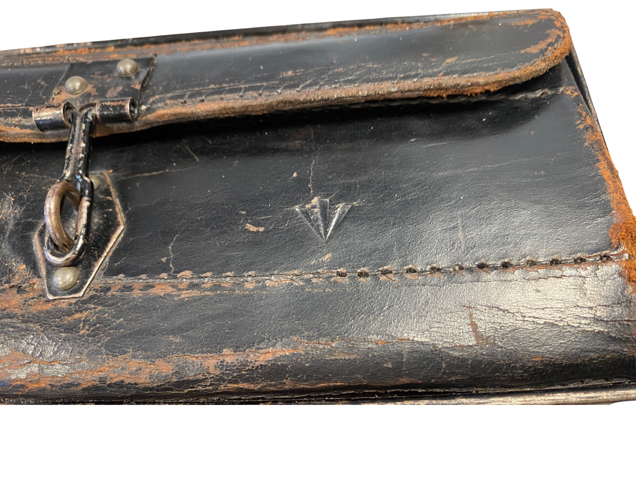 WW2 British Despatch Riders Pannier Tool Kit Box - Dated 1942