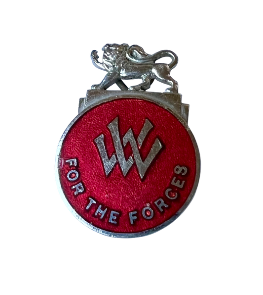 WW2 Voluntary Workers For The Forces Pin Badge