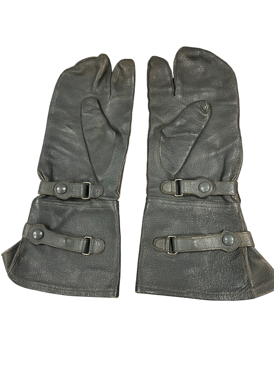 WW2 German Luftwaffe Pilots/Aircrew Leather Gauntlets