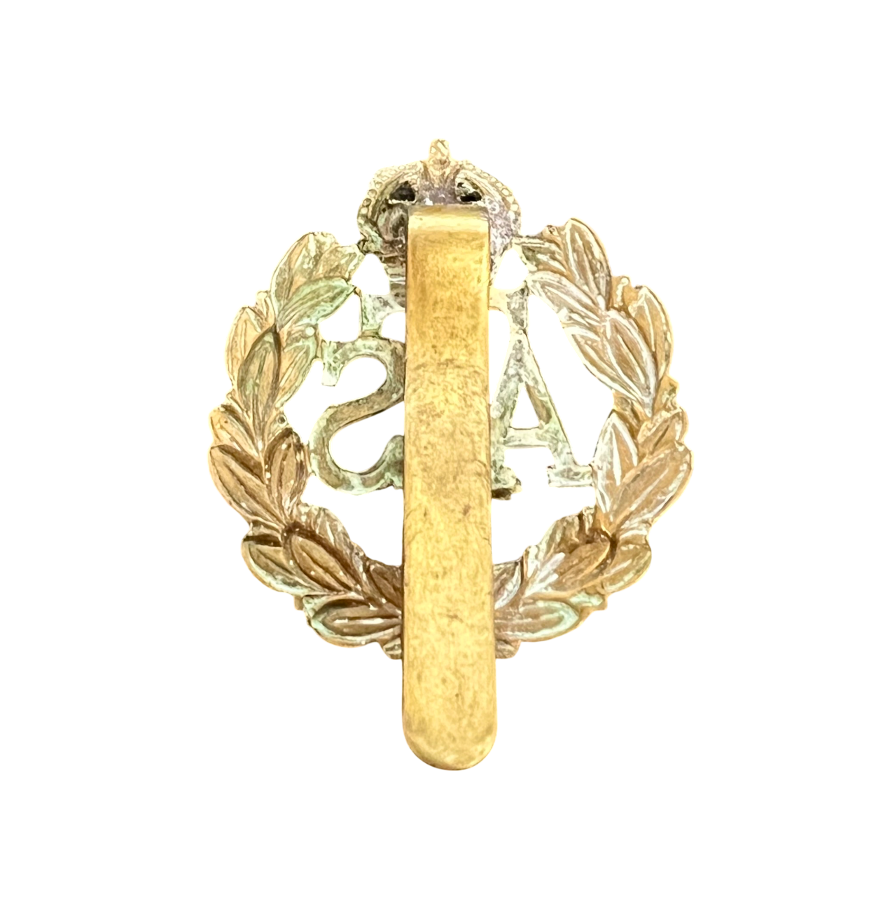 WW2 ATS (Auxiliary Territorial Service) Brass Cap Badge