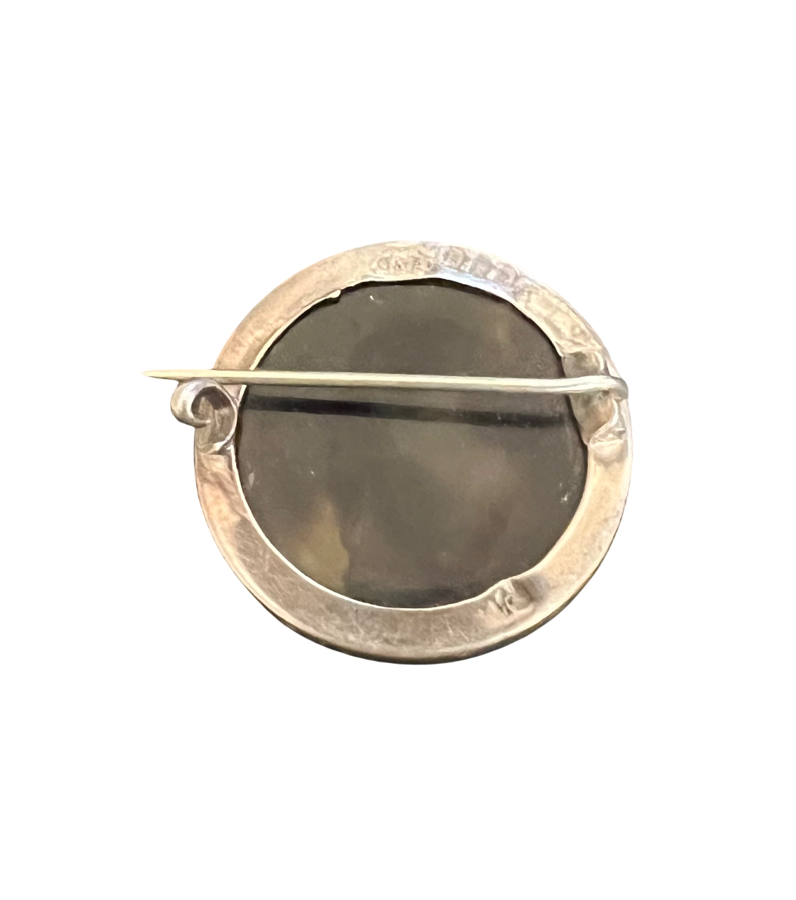 WW1 28th County of London Artists Rifles 1917 Silver on Tortoiseshell Sweetheart Brooch