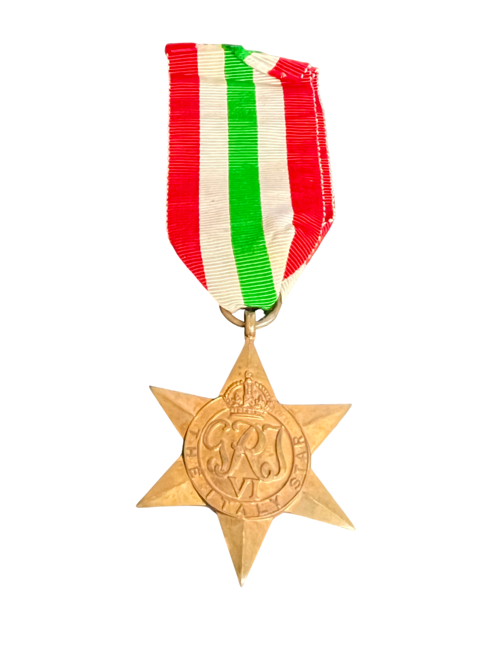 Original WW2 Italy Star Medal