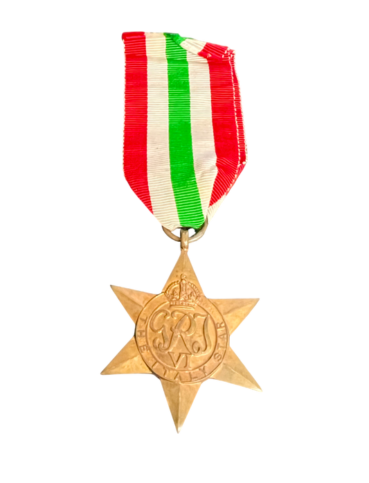 Original WW2 Italy Star Medal