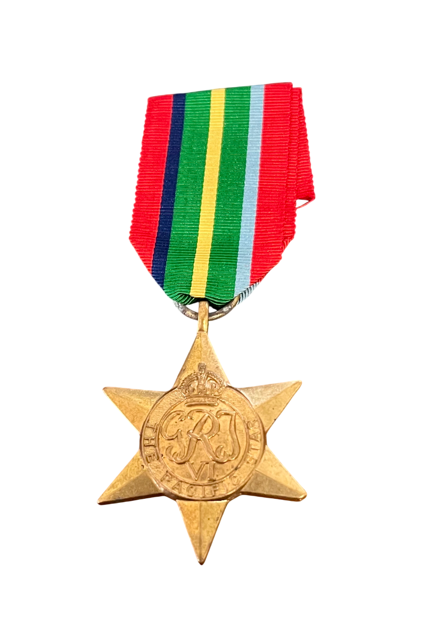 Original WW2 Pacific Star Medal