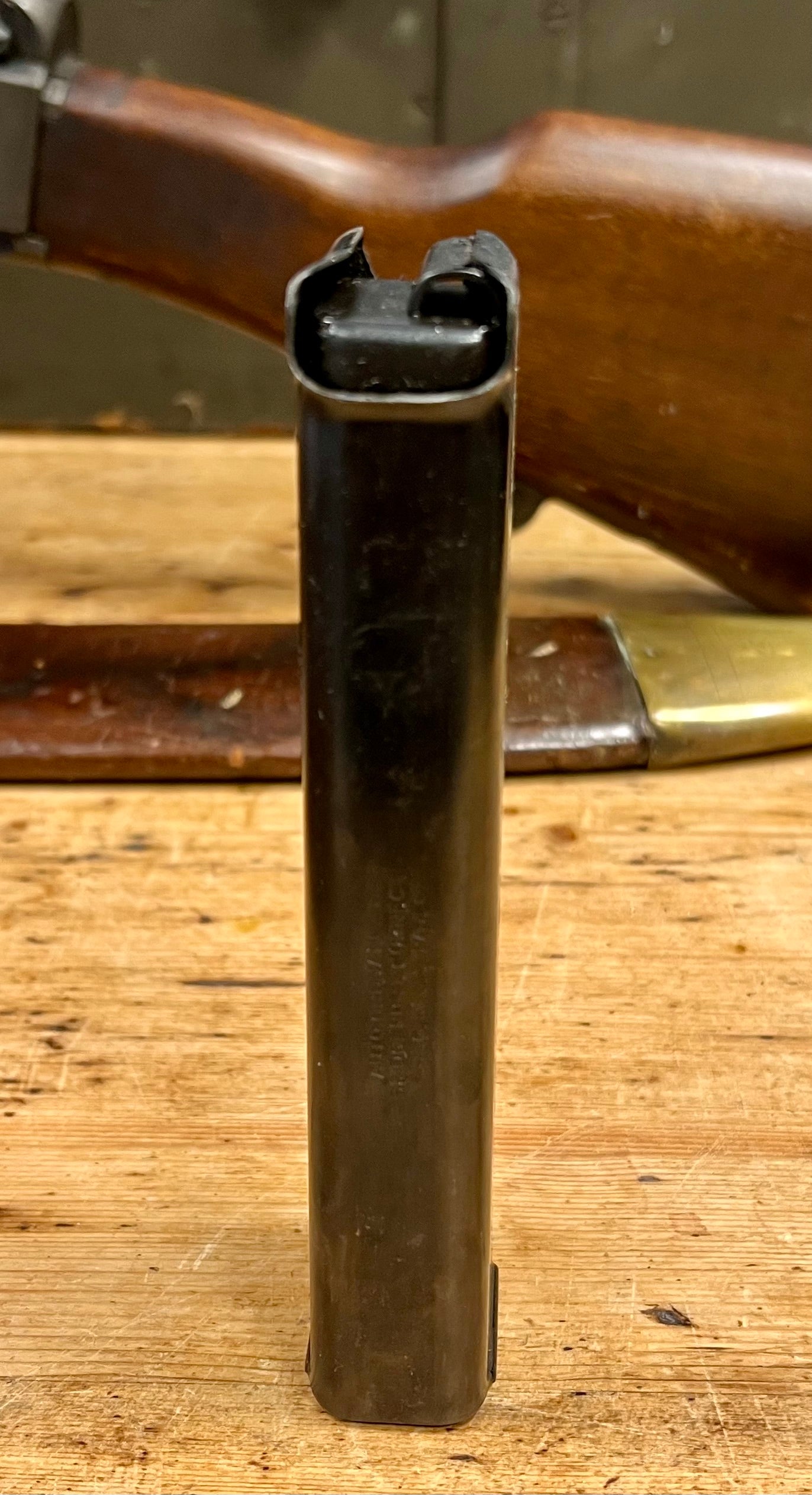 Original WW2 20 Round Magazine for the Thompson Machine Gun