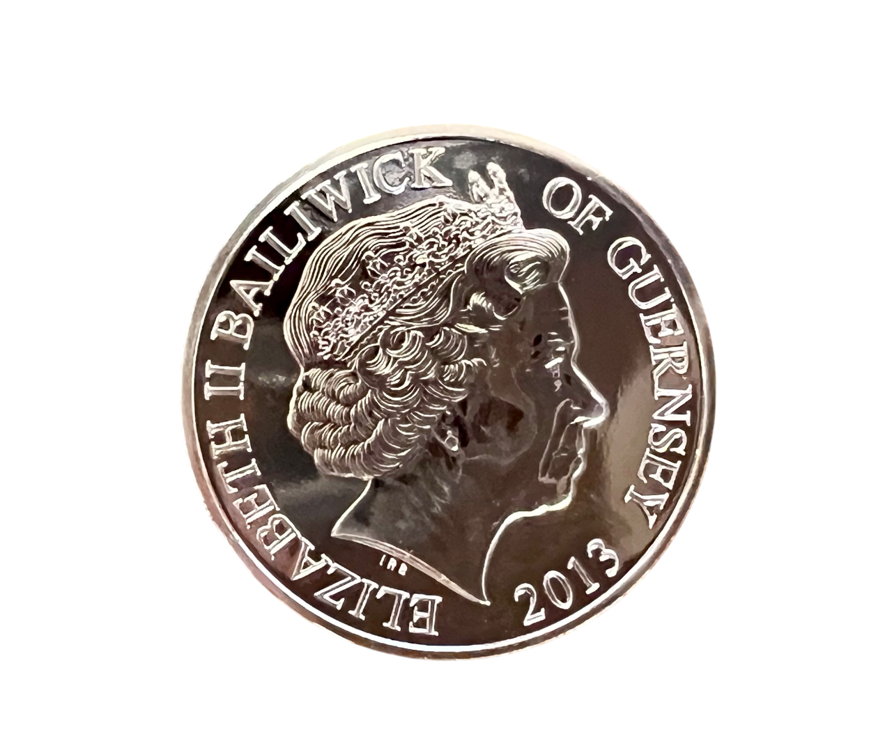 70th Anniversary The Dam Busters £5 Coin - Elizabeth II Bailiwick of Guernsey 2013