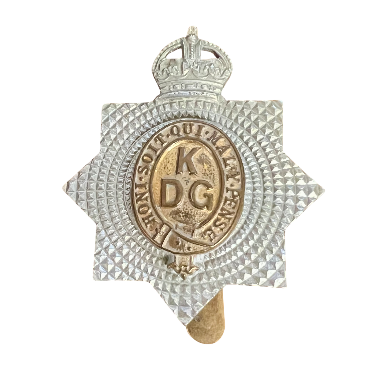 WW1 The 1st Kings Dragoon Guards Cap Badge