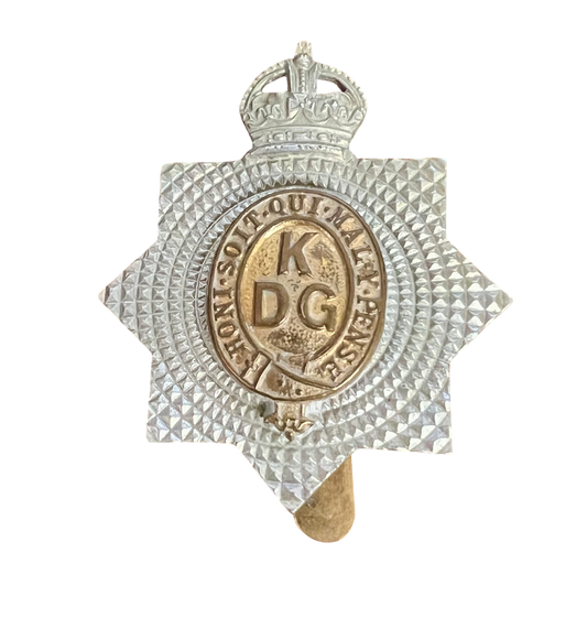 WW1 The 1st Kings Dragoon Guards Cap Badge