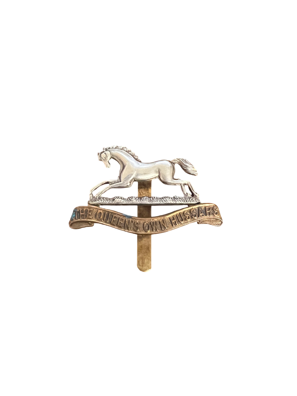The Queen's Own Hussars Cap Badge- Post 1958