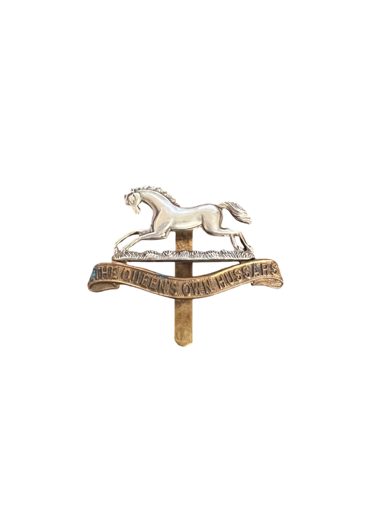 The Queen's Own Hussars Cap Badge- Post 1958