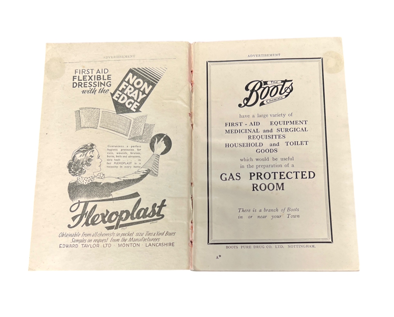 AIR RAID PRECAUTIONS HANDBOOK No. 1 (2nd Edition) PERSONAL PROTECTION AGAINST GAS