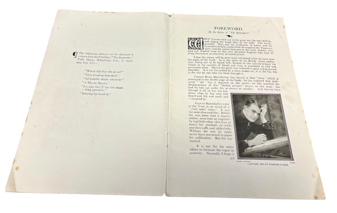 The Bystander's Fragments from France by Capt. Bruce Bairnsfather