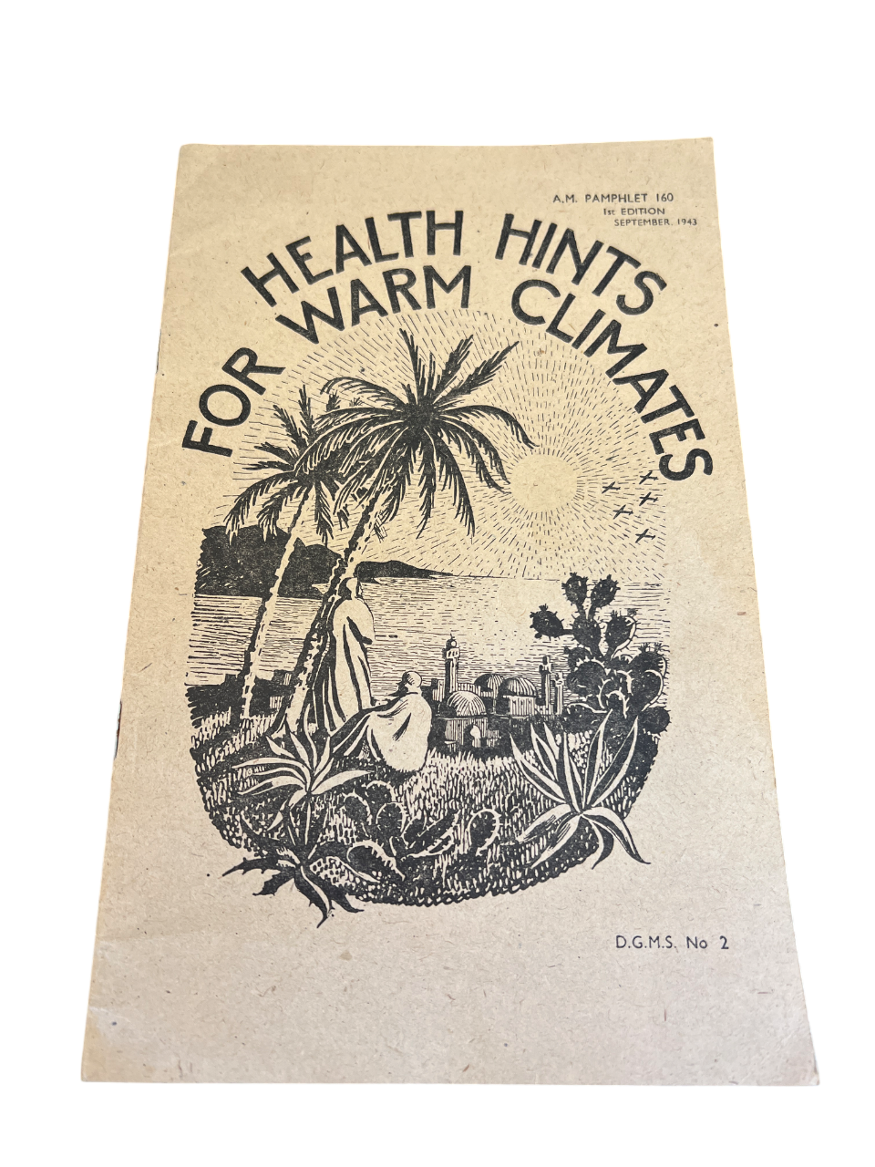 WW2 Air Ministry Pamphlet 160 - Health Hints for Warm Climates - Sept 1943