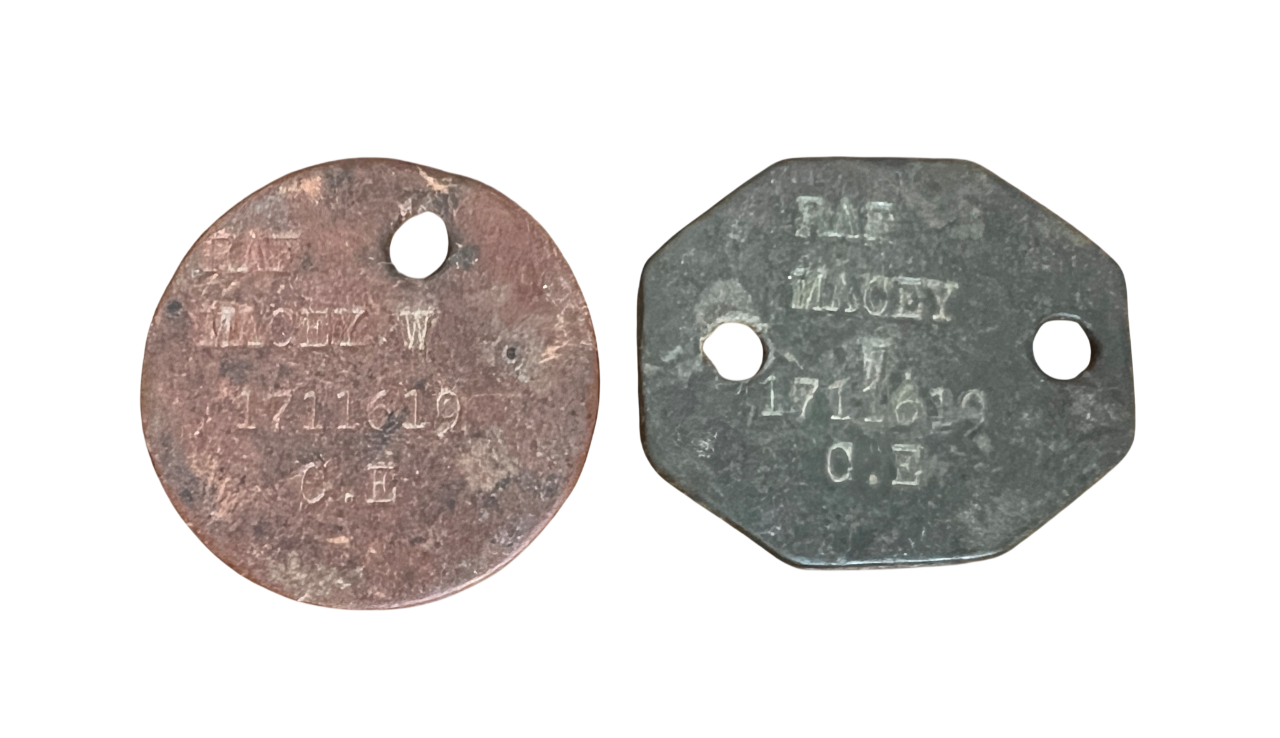 WW2 British Royal Air Force (RAF) ID Dog Tags – Haywards Antiques ...